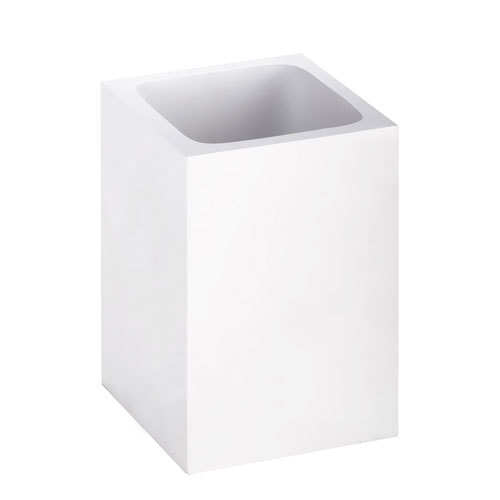 СТАКАН BEMETA GAMMA КВАДРАТНЫЙ настольный, белый