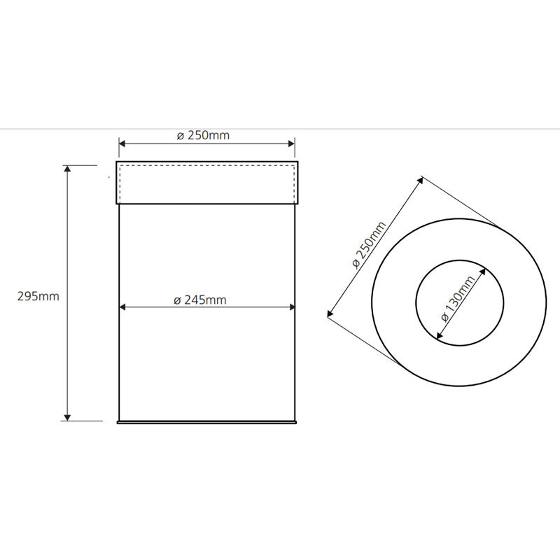 МУСОРНАЯ КОРЗИНА BEMETA  DARK