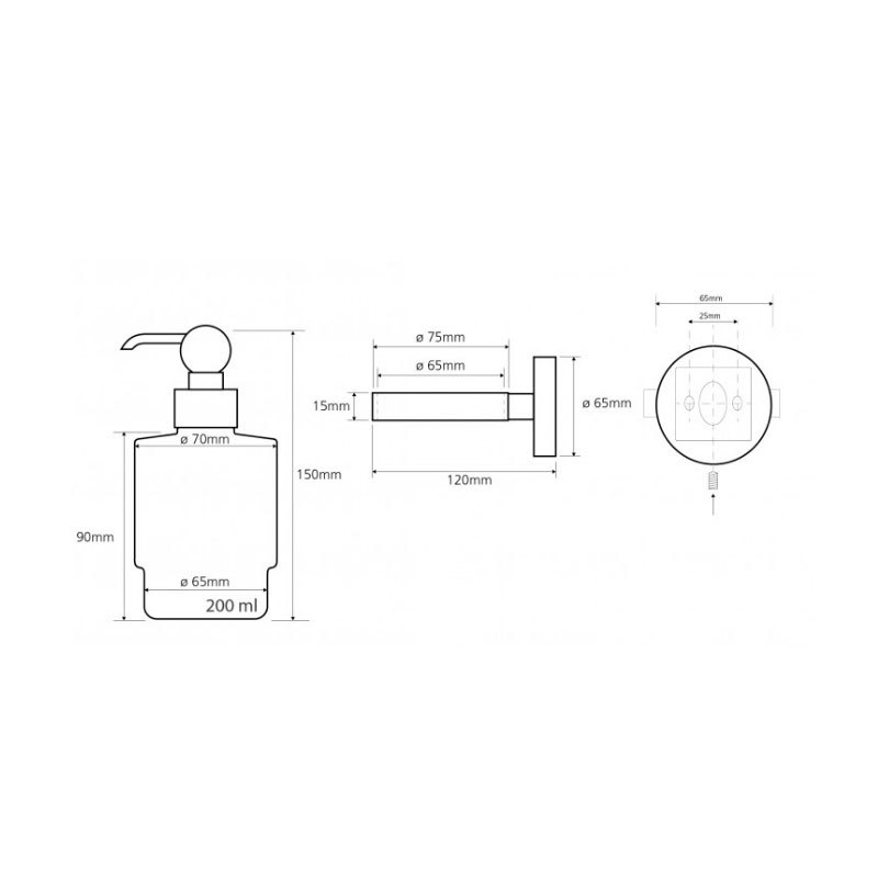 Bemeta ДОЗАТОР МЫЛА RETRO МАЛЕНЬКИЙ, бронза