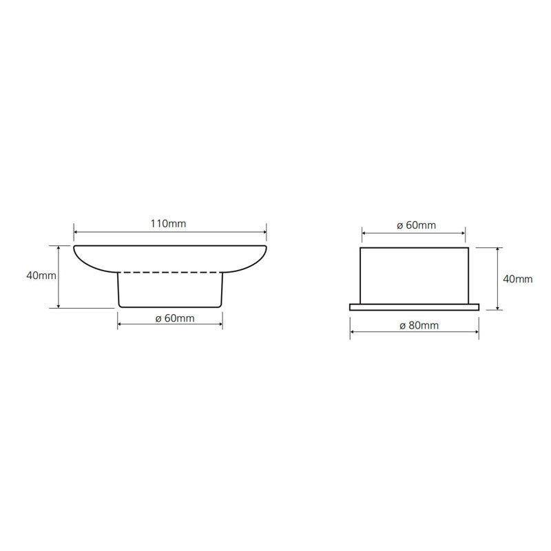 Bemeta МЫЛЬНИЦА OMEGA-KULATE настольная