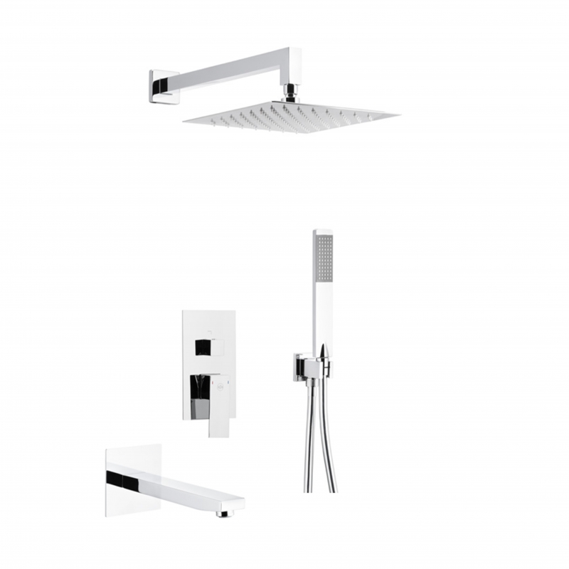 Armatura Logon Душевая система скрытого монтажа, 3-х функц., хром