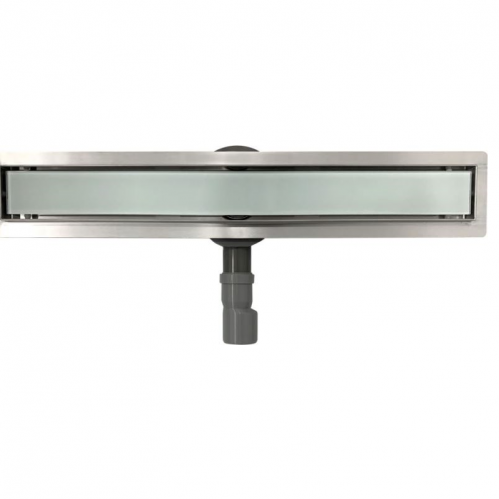 Душевой лоток Roxen White glass