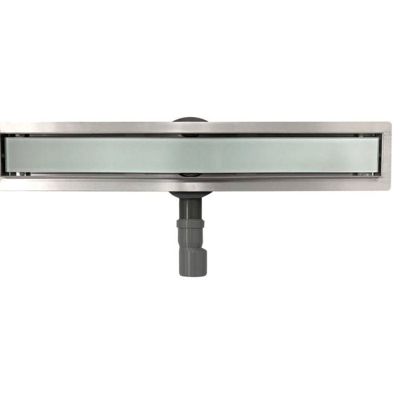 Душевой лоток Roxen White glass