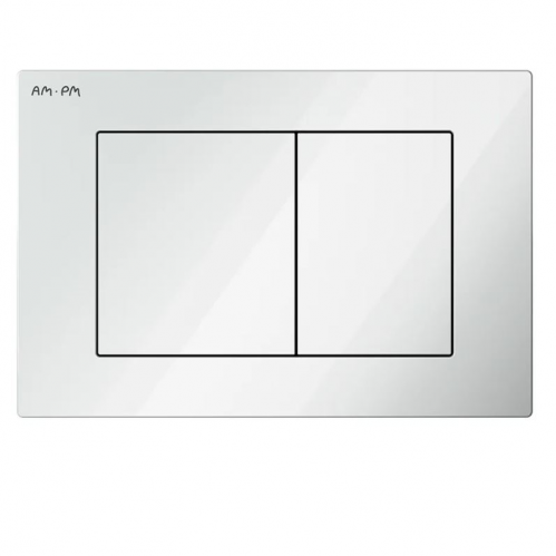 Кнопка смыва AM.PM PrimeFit S пластик белый глянцевый