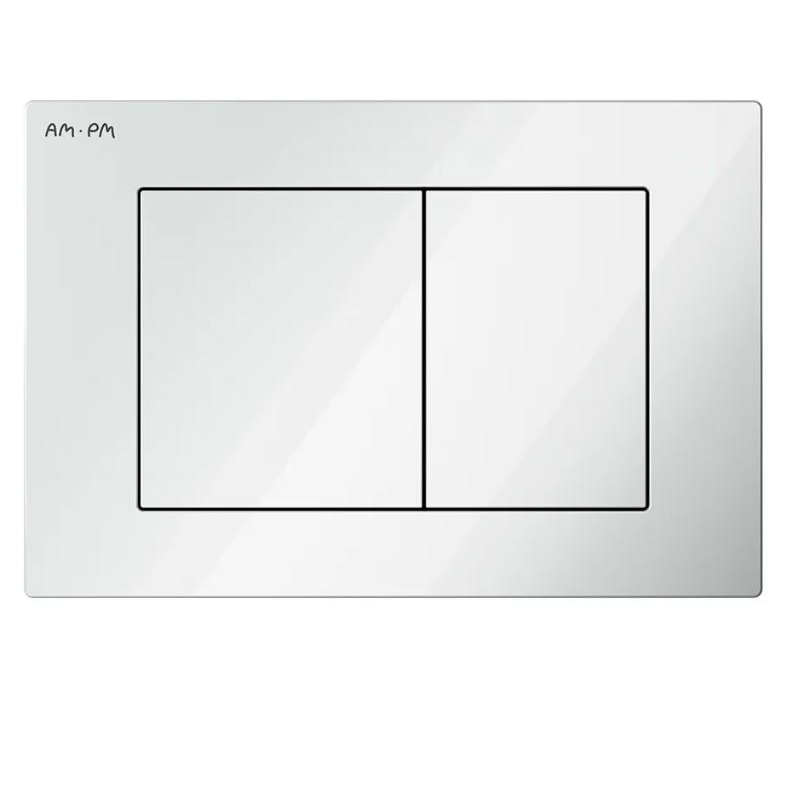 Кнопка смыва AM.PM PrimeFit S пластик белый глянцевый