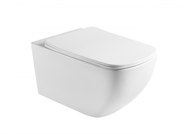 Унитаз подвесной Aquatek МЕДЕЯ c сиденьем в комплекте