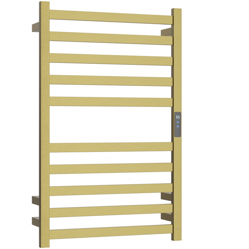 Полотенцесушитель Roxen Plaza электрический золото брашированное