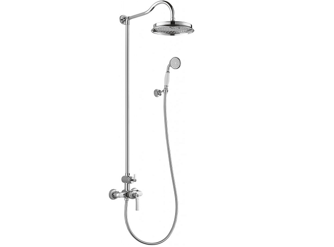 Душевая колонна со смесителем для верхнего и ручного душа Cezares LIBERTY