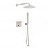 Душевая система AQUAme  встраиваемая, термостат, на 2 режима, с внутренней частью, нержавеющая сталь