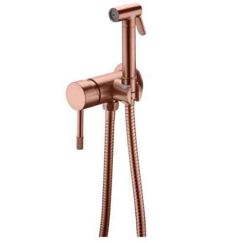 Смеситель гигиенический, Uno брашированная бронза