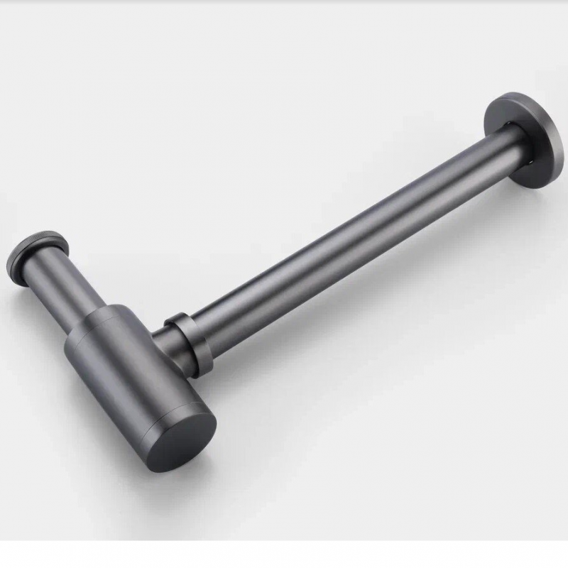 Сифон для умывальника Boheme графит