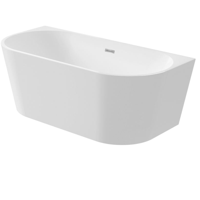 DEANTE SILIA Акриловая ванна, пристенная/отдельно стоящая - 150 см