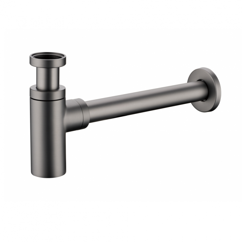 Сифон для умывальника Grocenberg  графит