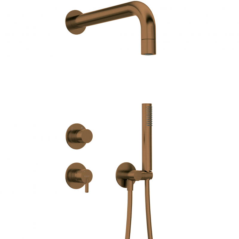 ДУШЕВАЯ СИСТЕМА DEANTE SILIA СКРЫТОГО МОНТАЖА, брашированная бронза