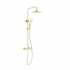Термостатическая душевая система AQUATEK, Европа золото брашированное