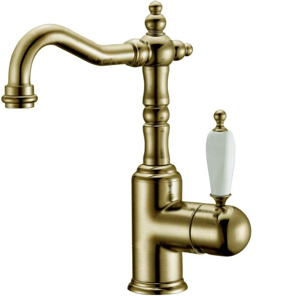 Смеситель для умывальника Boheme Medici Ripresa в цвете бронза