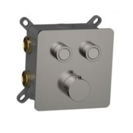 Смеситель для душа AQUAme Siena  с внутренней частью, термостат, на 2 режима