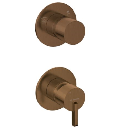 DEANTE SILIA Смеситель скрытого монтажа 2-функц., брашированная бронза