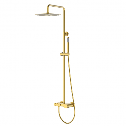 Стойка для душа BOHEMA STICK  c ручкой TOUCH матовое золото