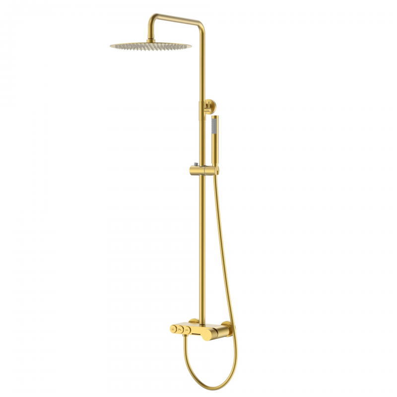 Стойка для душа BOHEME STICK  c ручкой TOUCH матовое золото