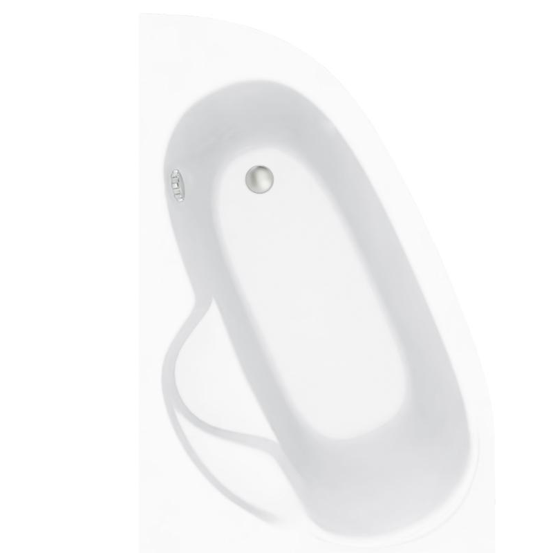 Акриловая ванна Lavinia Boho Bell Pro 150*100 левая  в комплекте ножки и экран 