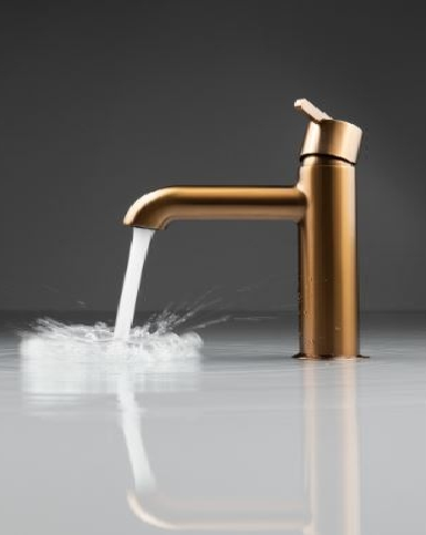 DEANTE SILIA  Смеситель для раковины  брашированная бронза