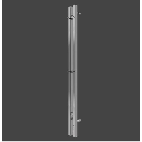 Стойка электро DUO проф 1200 в цвете нержавеющая сталь