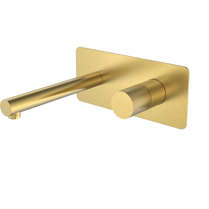 Смеситель BOHEME STICK из стены  TOUCH матовое золото
