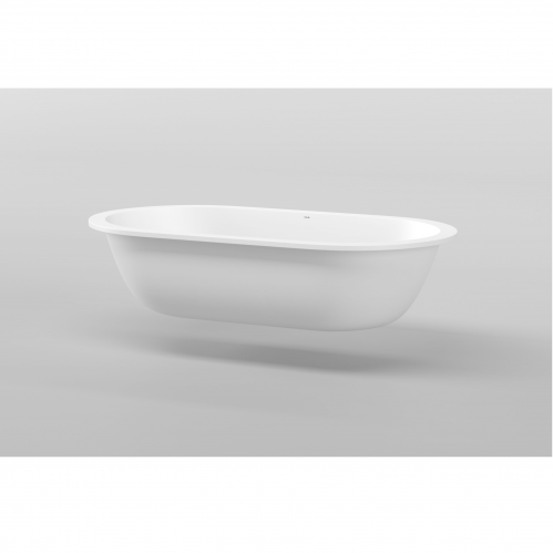 Ванна каменная Holbi Lyra, из каменной массы Solid Surface, встраиваемая