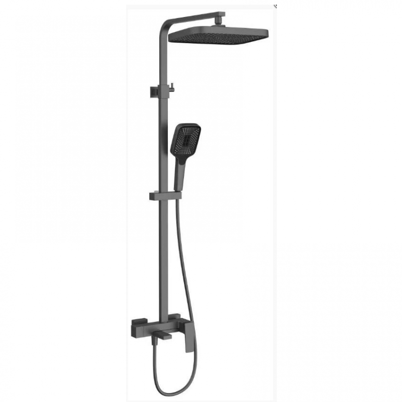 Душевая система Vincea Cube графит