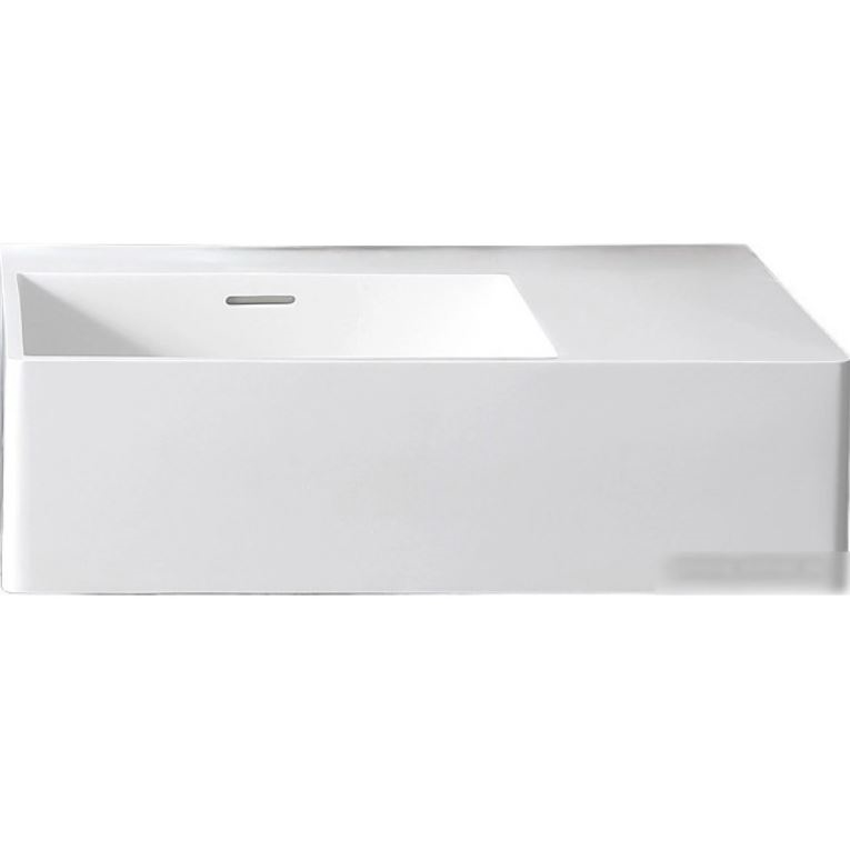 Раковина подвесная ABBER Stein (белый матовый) 56*39