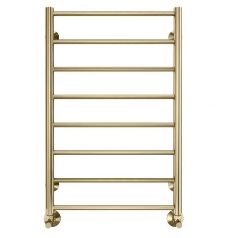 Полотенцесушитель Terminus Аврора П6 / П8 нижнее подключение золото брашированное