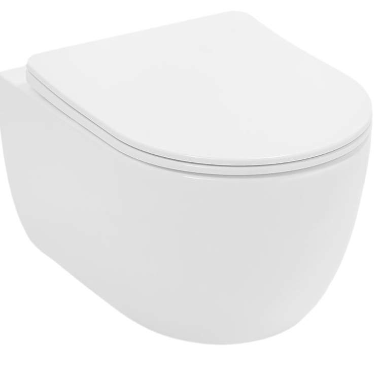 Унитаз подвесной Lekvo  37x49 с сиденьем SoftClose