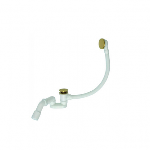  Cифон для ванны полуавтомат Vieir матовое золото