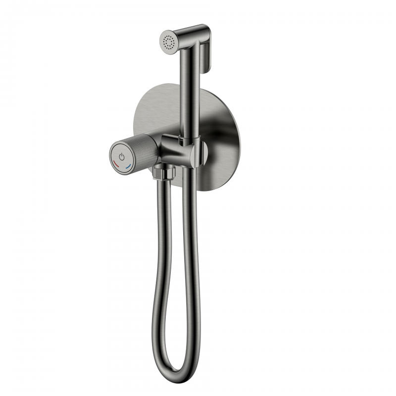 Смеситель гигиенический TECH Bohema графит