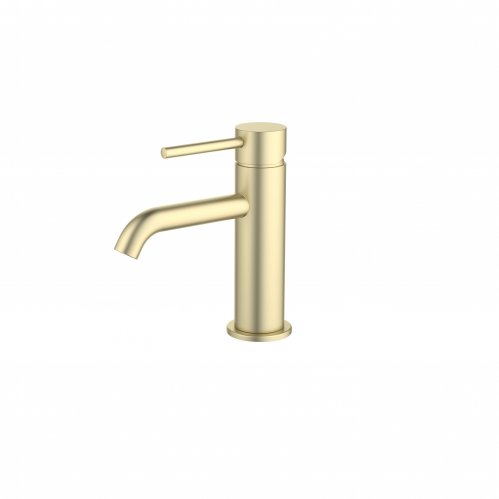 Смеситель для раковины  AQUATEK Европа, матовое .золото 