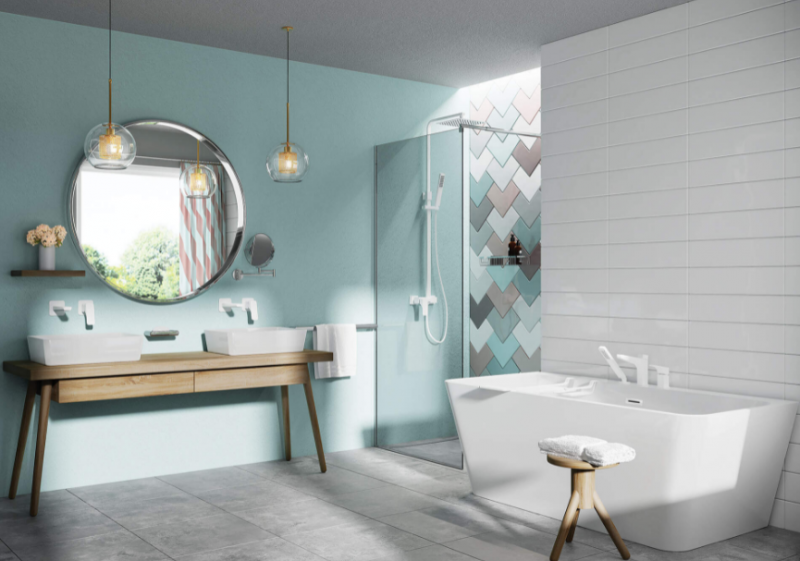 Deante Hiacynt акриловая отдельностоящая/пристенная ванна, белый