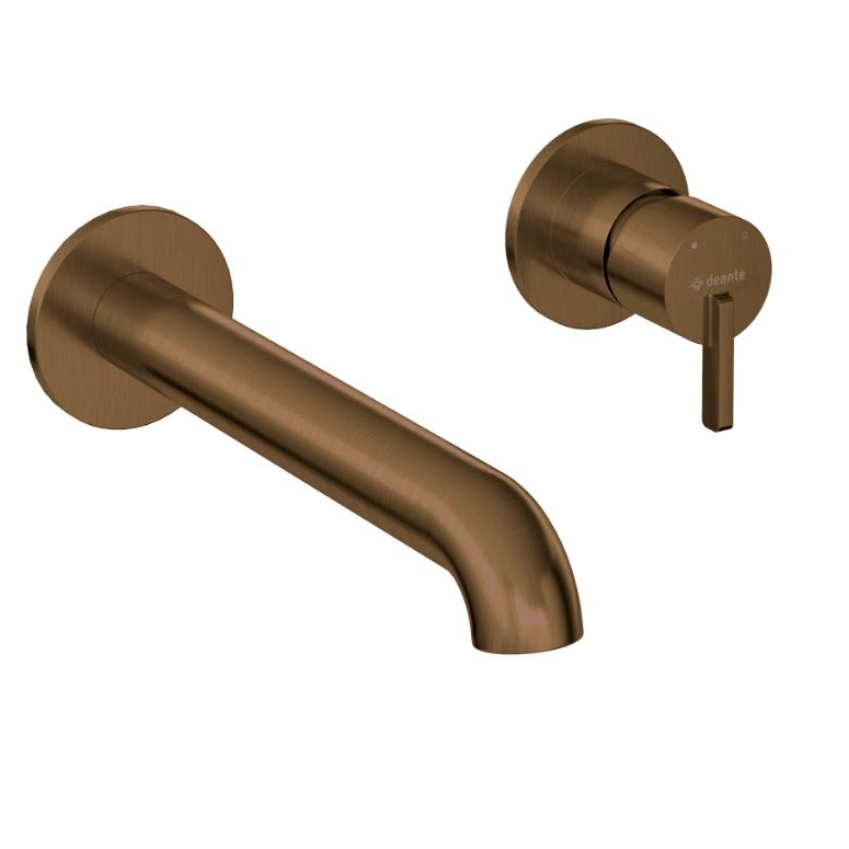 DEANTE SILIA Смеситель для раковины, скрытого монтажа, брашированная бронза