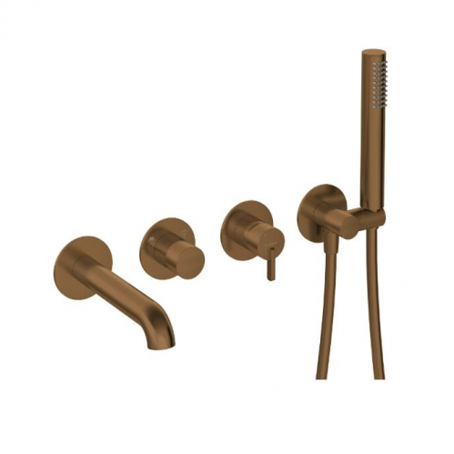 DEANTE SILIA Смеситель для ванны, 4-отверствия, скрытого монтажа