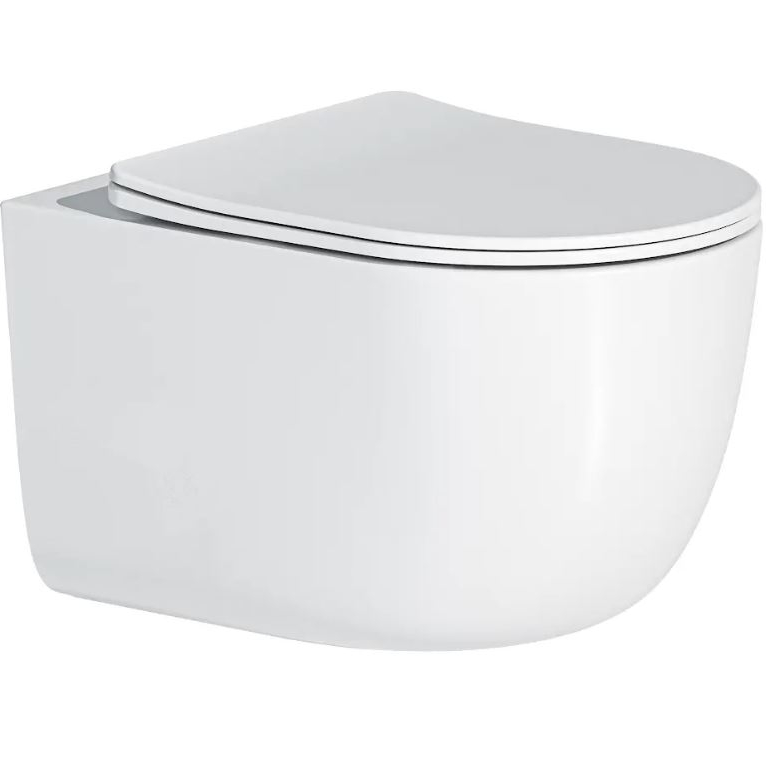 Унитаз подвесной Roxen Vortex с сиденьем в комплекте, Торнадо 53*37 