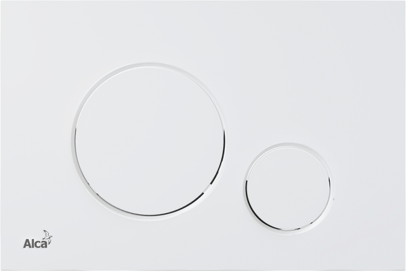 Кнопка смыва Alcaplast белый