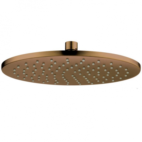 Верхний душ, круглая - 250 мм Deante Cascada шлифованная бронза 