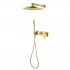 Система для душа скрытого монтажа BOHEME Spectre ,брашированное золото