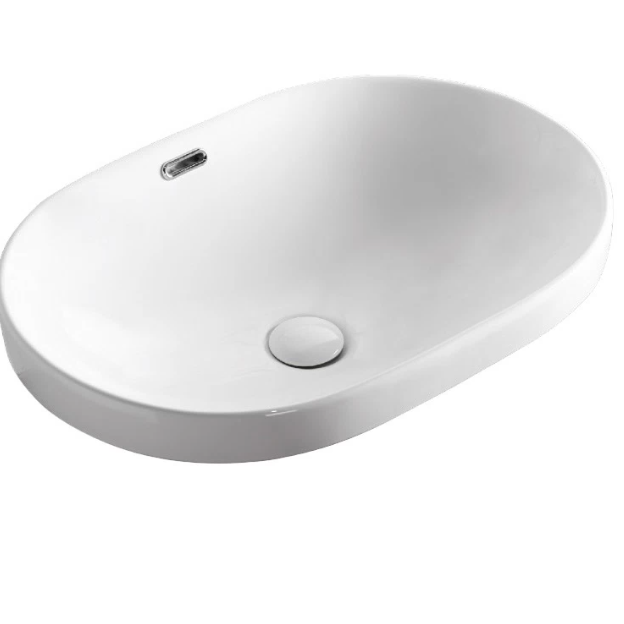 Умывальник встраиваемый Roxen BATT 60x40 белый