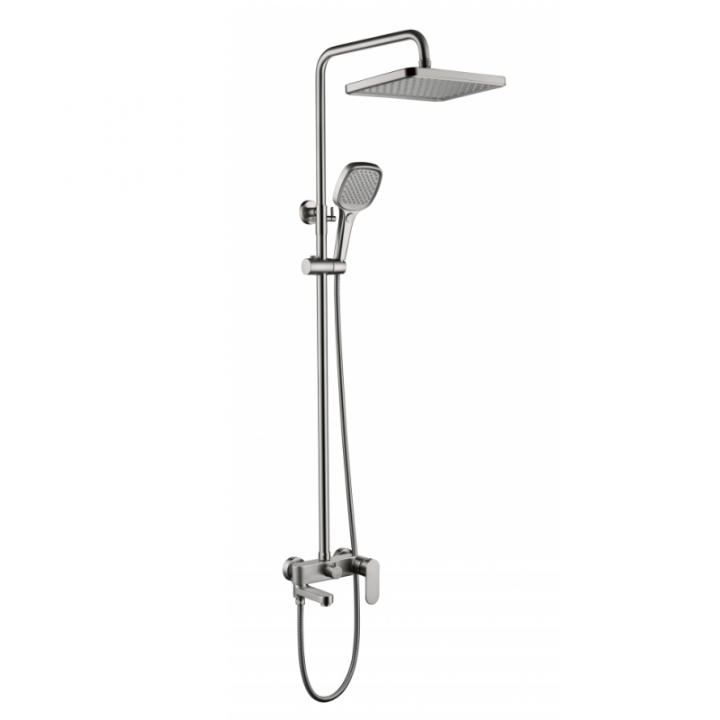 Душевая система Grocenberg  нержавеющая сталь