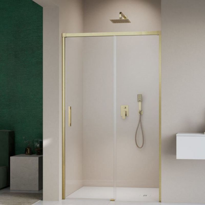 Дверь Radaway IDEA BRUSHED GOLD DWJ 