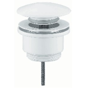 Донный клапан Grocenberg  ,белый универсальный