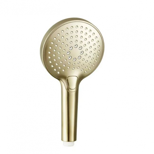 Лейка ручного душа AQUAmeна 3 режима золото брашированное
