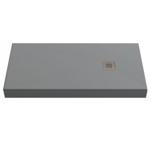 Душевой поддон GoodDoor Essentia 110x80 графит