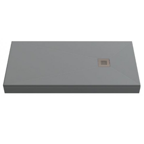 Душевой поддон GoodDoor Essentia 110x80 графит